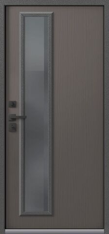Термодверь входная Центурион Т-10 (2026), 2 замка, 2 мм металл, (антрацит муар+пепельный ясень) #3