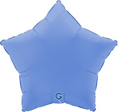 Г 18''/46 см, Звезда, Матовый, Голубой Лотос, 1 шт.