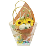 Сумочка Сладкий Букет с шоколадными яйцами, начиненными ореховым кремом VANOIR 300г.