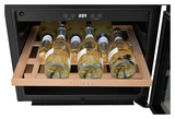 Винный шкаф Zugel ZCWI280B черный