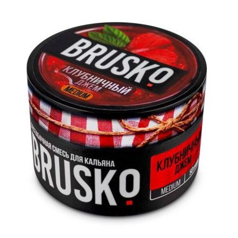 Кальянная смесь Brusko Medium - Клубничный джем