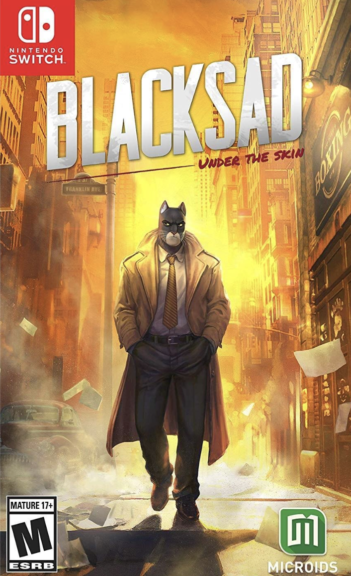 Игра Blacksad: Under The Skin (Switch) (Б/У) – купить по выгодной цене |  Интернет-магазин комиксов 28oi.ru