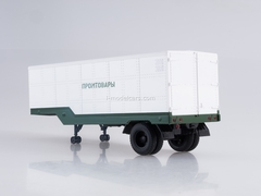 Semitrailer ODAZ-794 Manufactured Goods white-green 1:43 AutoHistory