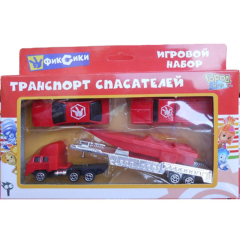Игровой набор"Фиксики. Транспорт спасателей S"