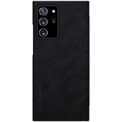 Кожаный чехол книжка от Nillkin для смартфона Samsung Galaxy Note 20 Ultra, серия Qin Leather