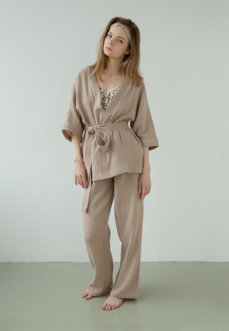 Костюм-кимоно Luxberry Муслин и комфорт тауп