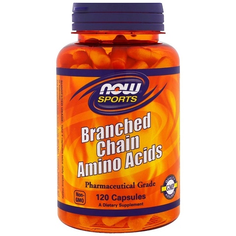 Now Foods, Питание для физической активности с содержанием аминокислот с разветвленной цепью, 120 капсул