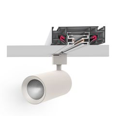 ST001.129.00 Профиль для монтажа однофазного шинопровода в натяжной потолок (TR30) ST-Luce  Длина 2 000мм