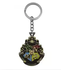 Harry Potter keychain gold Hogwarts