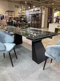 фото 2 Стол БОГАРТ 200 TITANIUM BLACK PULIDO, керамика / Черный М-City на profcook.ru