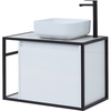 Aquanet 261649 Тумба Nova Lite LOFT 75 R цв. бел. глянец (261649)