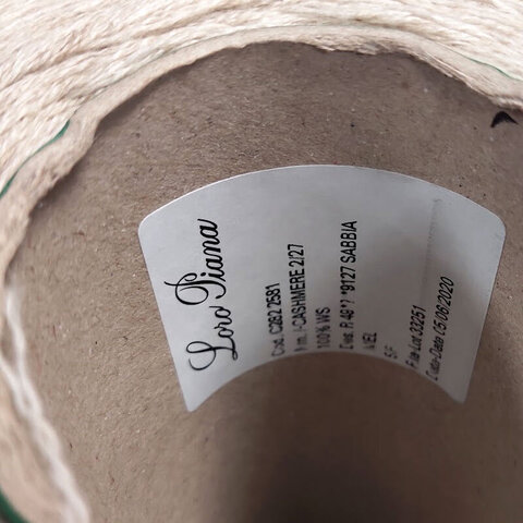 Кашемир LORO PIANA CASHMERE 2/27 овсянка