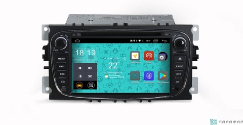 Штатная магнитола 4G/LTE Ford S-Max Android 7.1.1 Parafar PF148D (черный)