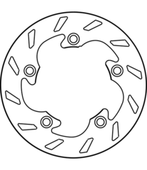 Диск тормозной задний Suzuki AN250 Burgman/Skywave / AN400 Burgman/Skywave