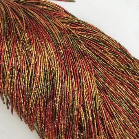 Канитель трунцал, цвет кленовый лист, 1,5 мм