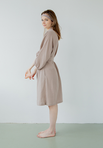 Халат Luxberry Муслин и комфорт тауп