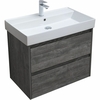 Aquanet 287890 Тумба Nova Lite 75 2 ящ. цв. дуб серый (287890)