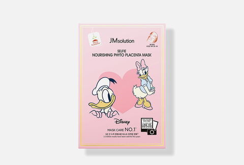 JMSOLUTION Питательная тканевая маска в новом дизайне С ФИТОПЛАЦЕНТОЙ Selfie Nourishing Phyto Placenta Mask (30 мл)