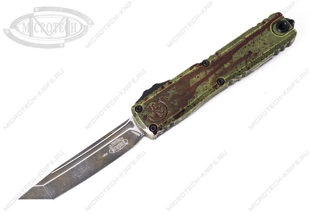 Нож Microtech Ultratech ZBP GEN III 1123-1OBDS Outbreak Zombie