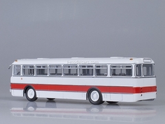 Ikarus-556 white-red Soviet Bus (SOVA) 1:43