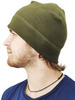 Картинка шапка Skully Wear Elastic Fleece Hat military green - 6