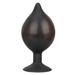 Расширяющаяся анальная пробка со съемным шлангом Large Silicone Inflatable Plug - 13,25 см. - 