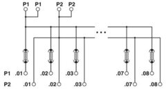 VIP-2/PT/PDM-2/16/FU 6.3A-Распределитель потенциала