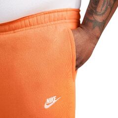 Теннисные брюки Nike Sportswear Club Fleece - bright mandarin/bright mandarin/white