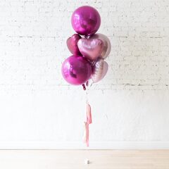 Комплект из 5 фольгированных шаров