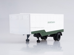 Semitrailer ODAZ-794 Manufactured Goods white-green 1:43 AutoHistory