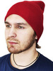 Картинка шапка-бини Skully Wear Board Soft Knitted Hat red - 3