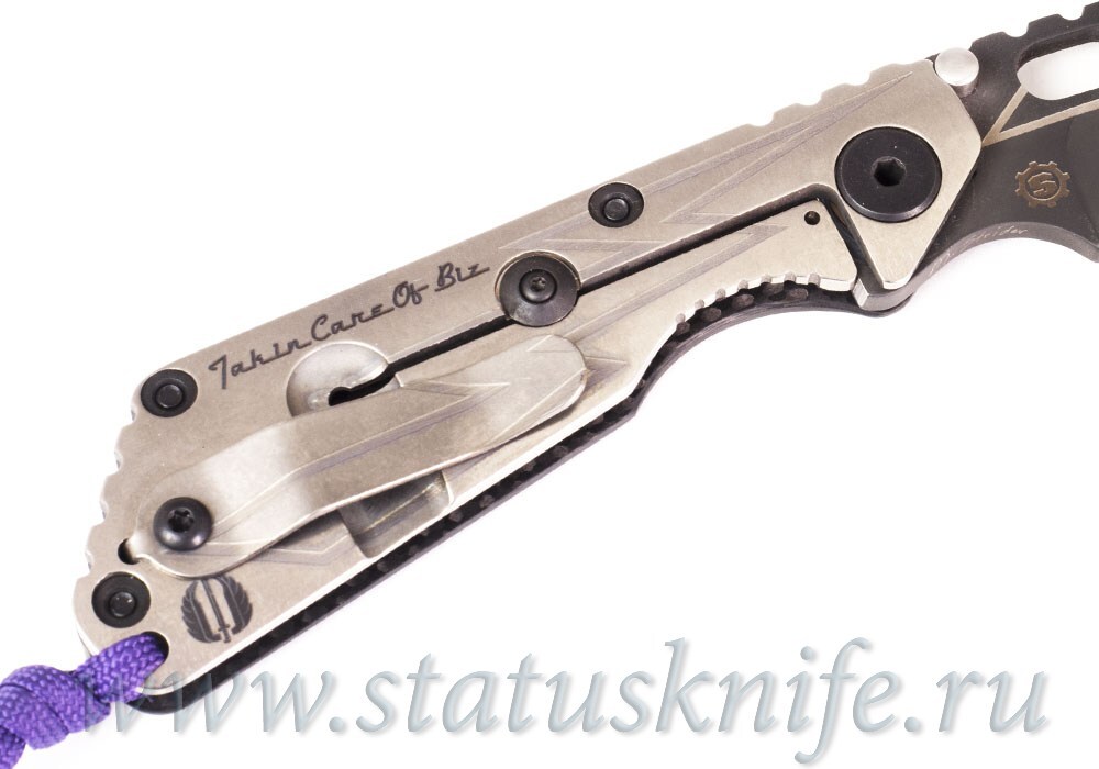 Нож Strider Custom Starlingear Elvis SnG Nightmare Grind King