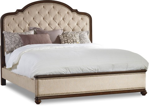 Hooker Furniture Bedroom Leesburg King Upholstered Bed