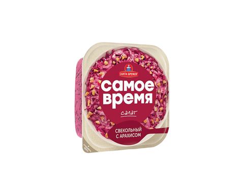 Салат свекольный с арахисом 