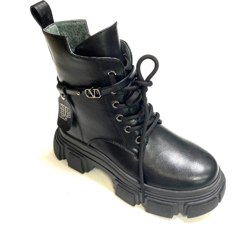 Кедберри ботинки утепленные  черн 33-38   TWQ_530-16_black