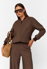 Жакет EMMA цвета кофе