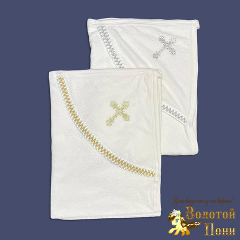 Крестильное полотнце-уголок (0+) 251108-A1314