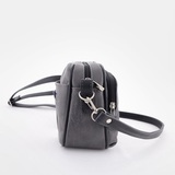 Сумка Саломея 226 македония серый + черный