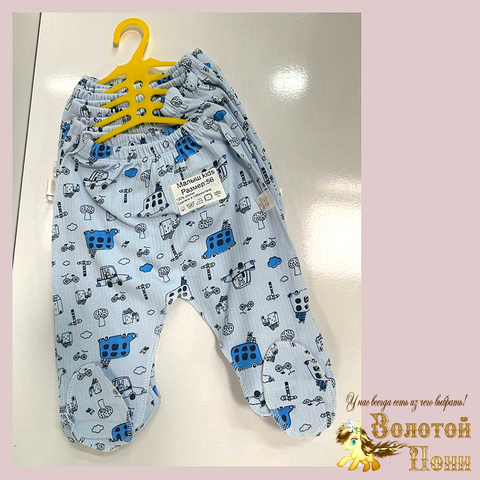 Ползунки хлопок/рубчик (56-80) 251204-W2211