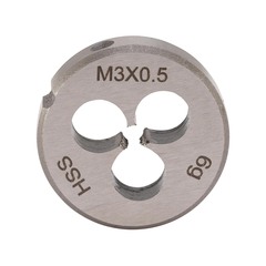 Плашка М 3,0х0,5 DINEN22568 HSS 6g 20х5мм H-Tools 240030HT