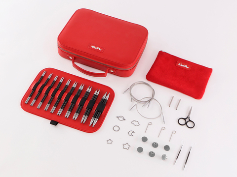 Karbonz Elan подарочный набор съемных спиц Knitpro