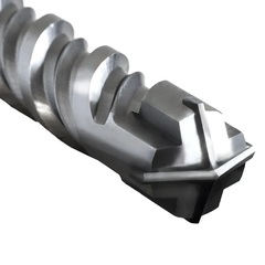 Бур SDS-MAX ПРАКТИКА 38 х 400/540 мм, КВАДРО, серия Эксперт, по бетону (648-021)