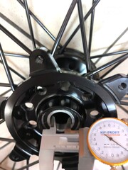 Передний колёсный диск для YAMAHA YZF250 / YZF450 / YZ250FX / YZ450FX / WR250F / WR450F 2014-2025 г.в. / 1.6*21 черный