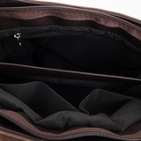 Сумка Саломея 278 эко-замша шоколад