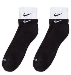 Теннисные носки Nike Everyday Plus Cushioned Training Ankle Socks 1P - black/white/black