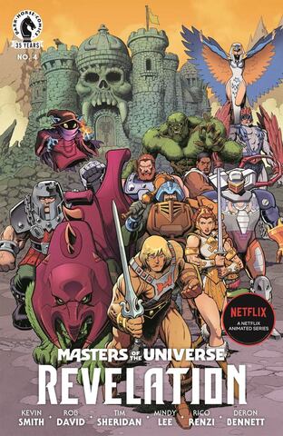 Masters Of The Universe Revelation #4 (Cover B) (Б/У)