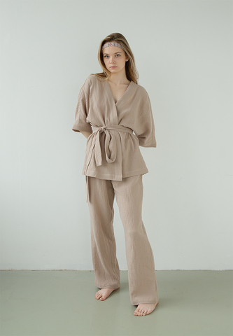 Костюм-кимоно Luxberry Муслин и комфорт тауп