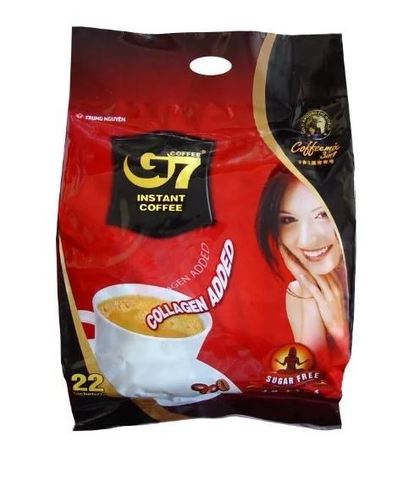 Растворимый кофе 4в1 Trung Nguyen G7. С коллагеном, БЕЗ САХАРА.