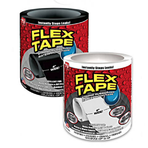 Клейкая лента Flex Tape (белая) 10см