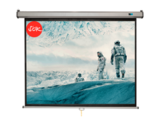 Экран для проектора S'OK SCPSW-220x220GR 123'' 1:1 настенно-потолочный, ручной, матовый, белый